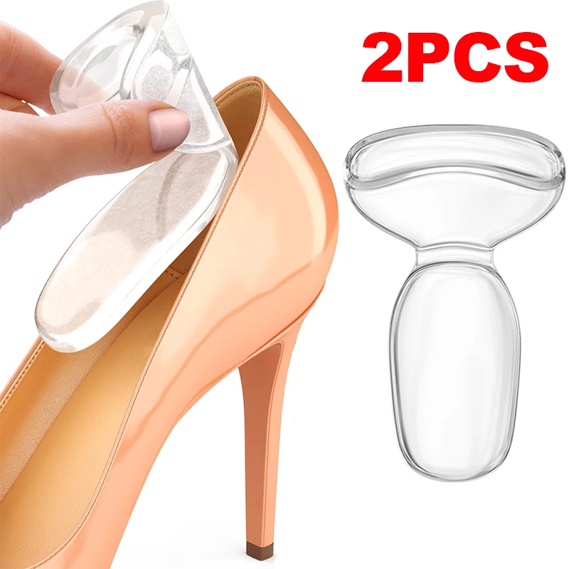 Shoe Polish Cream - 2개입 실리콘 힐 스티커 신발 쿠션