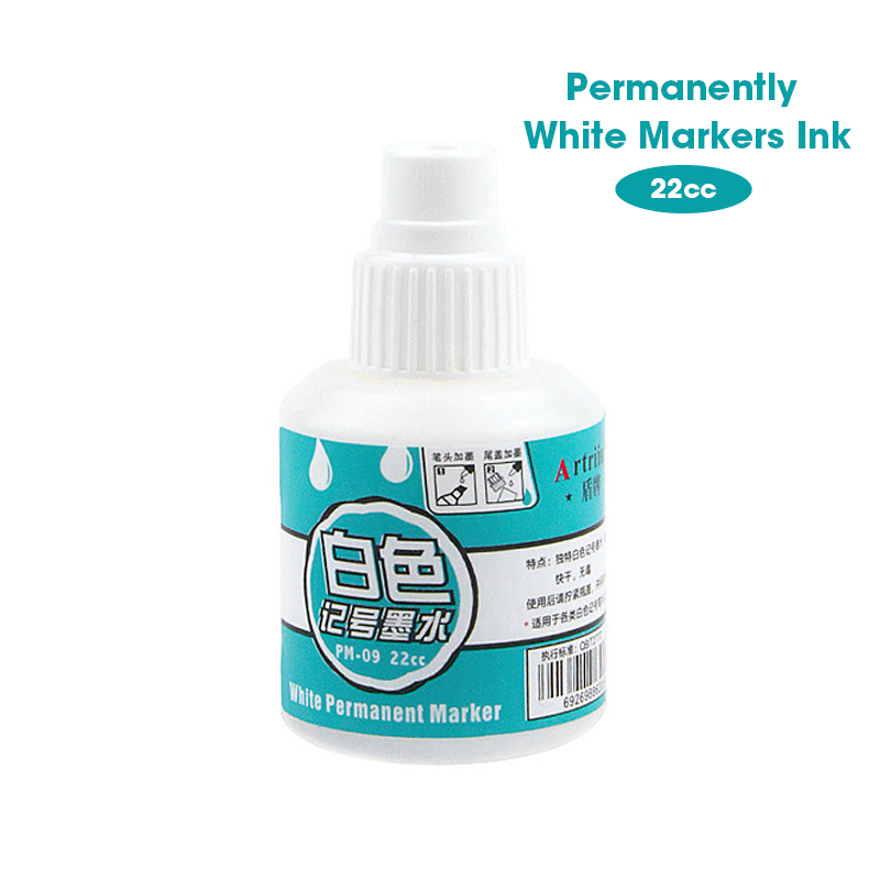 Midsole Marker Paint - 1 상자 22cc 흰색 마커 잉크