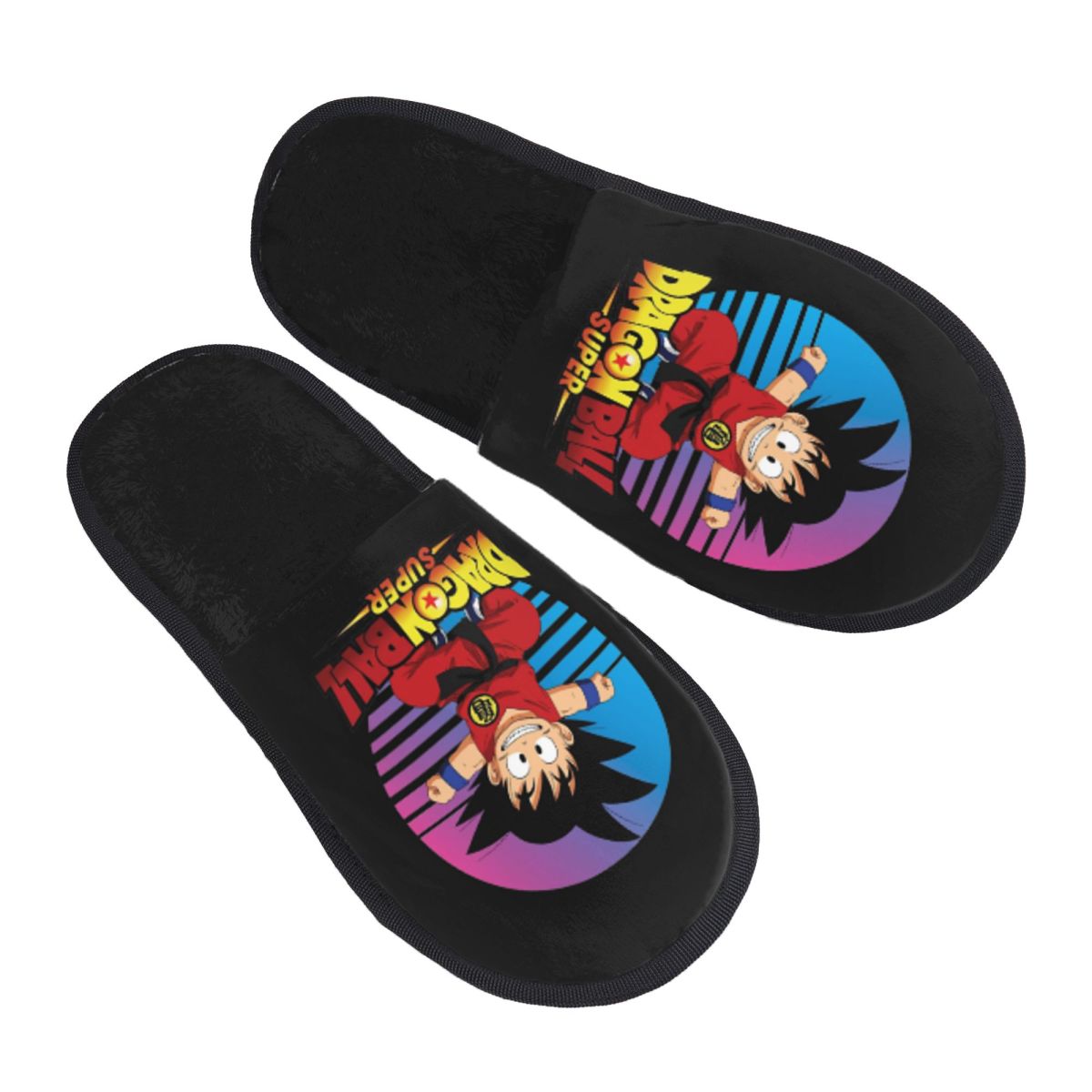Insole Memory Foam - D-Dragon-Ball-L DragonBallz DBZ 메모리폼 슬리퍼, 남녀공용