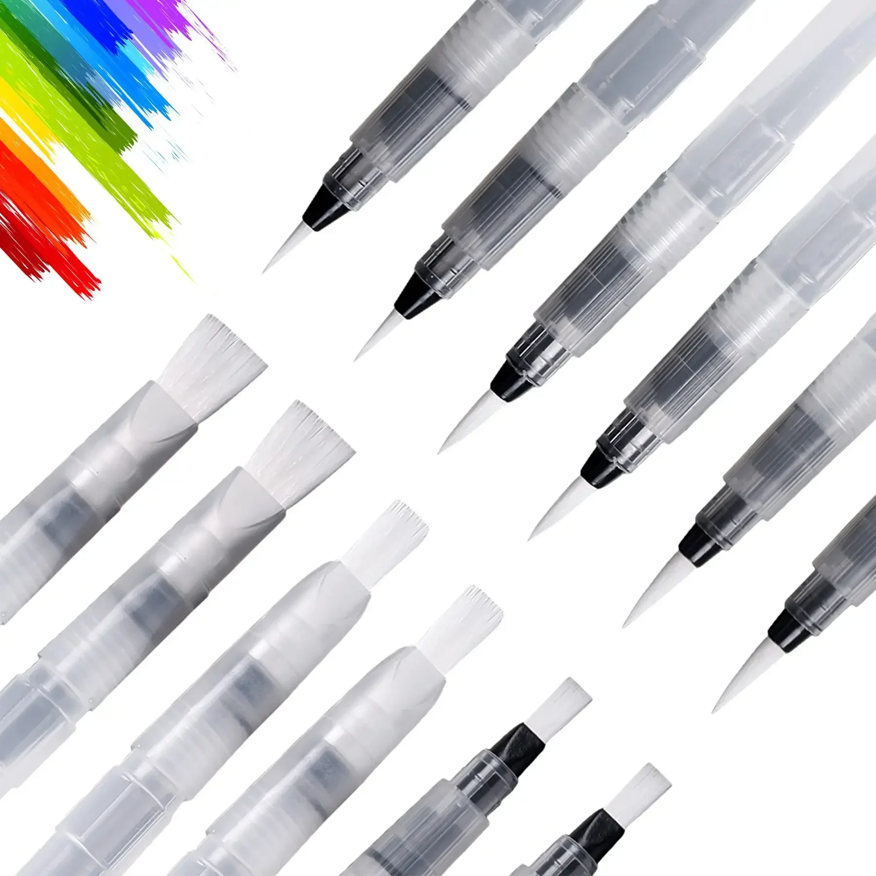Midsole Marker Paint - 3/6 조각 수채화 브러쉬 펜 세트,