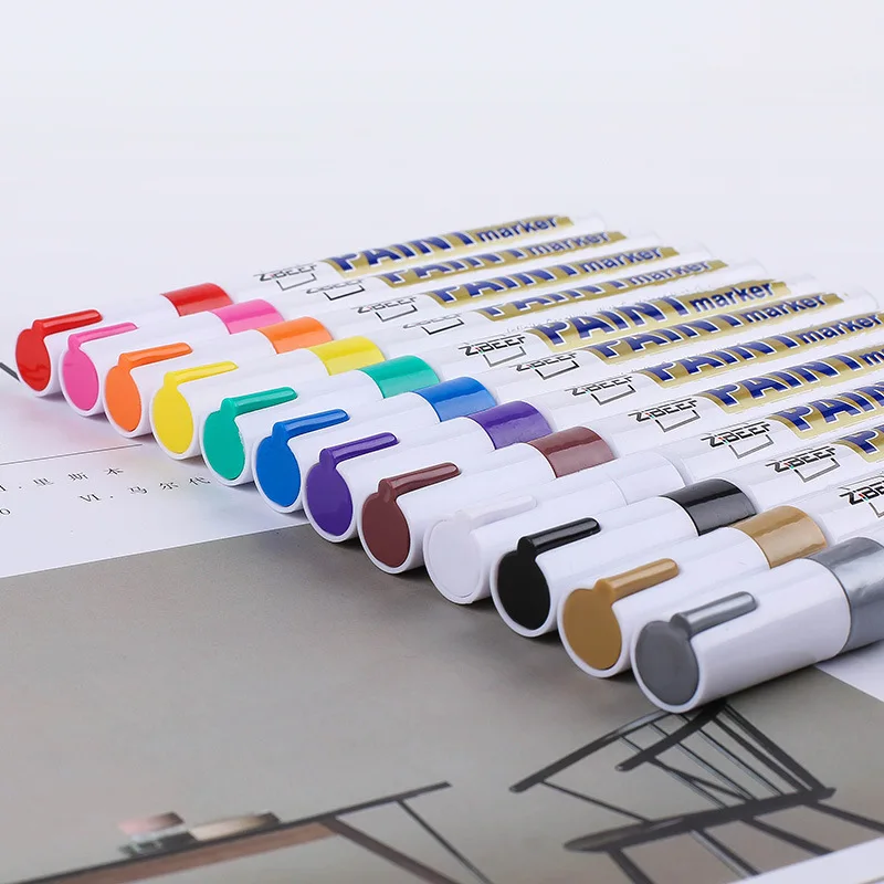 1pc 페인트 펜 금속 페인트 리필 펜 방수 다채로운  - Midsole Marker Paint 리뷰 및 가격