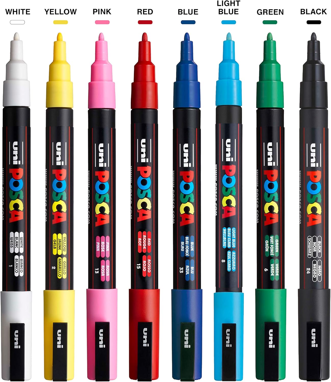 일본 유니 포스카 페인트 마커 펜, 양면 팁이 있는 3 - Midsole Marker Paint 리뷰 및 가격