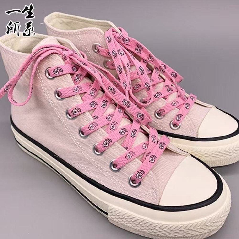 귀여운 스폰지밥 신발끈, 핑크 옐로우 블루 120-14 - Sneaker Care Accessories 리뷰 및 가격